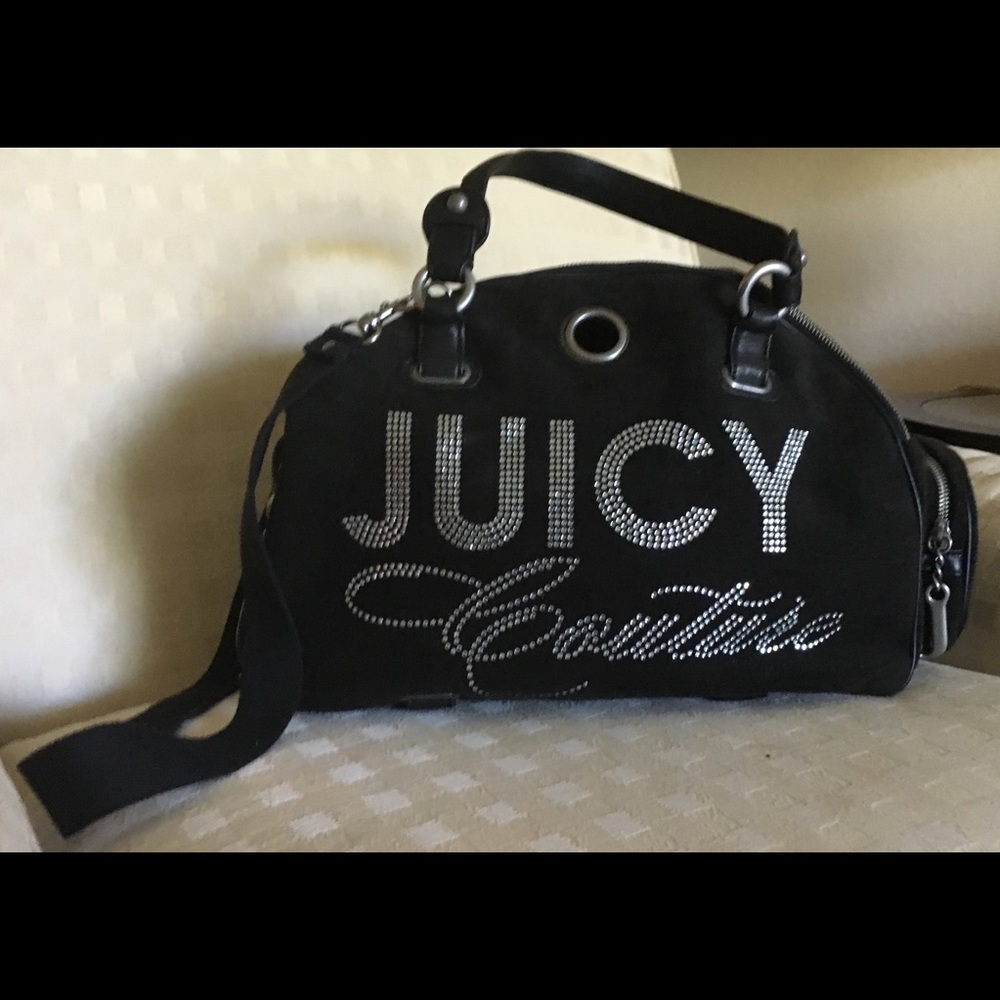 💯Authentic Juicy Couture small pet carrier